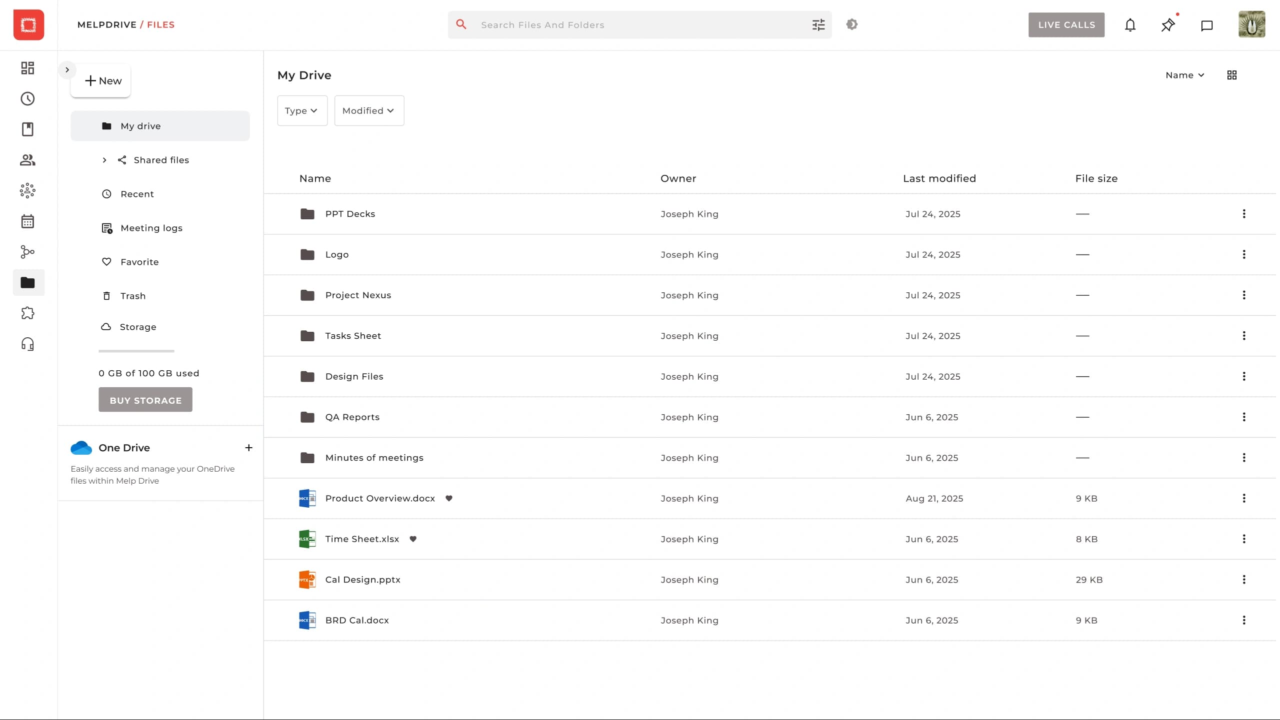 Store and share files with confidence